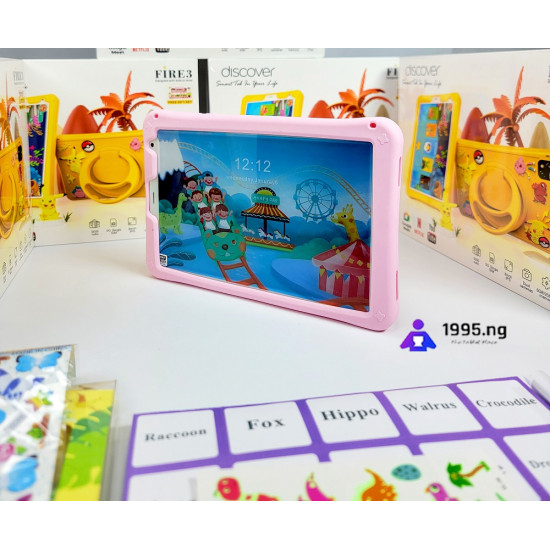Discover  Fire 3  Educational Kids Tablet 8 Inches 6GB RAM 256GB