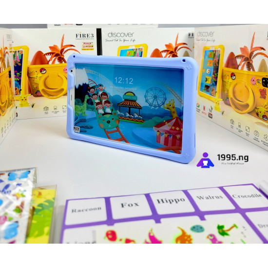 Discover  Fire 3  Educational Kids Tablet 8 Inches 6GB RAM 256GB