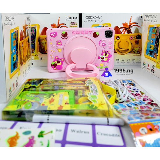 Discover  Fire 3  Educational Kids Tablet 8 Inches 6GB RAM 256GB