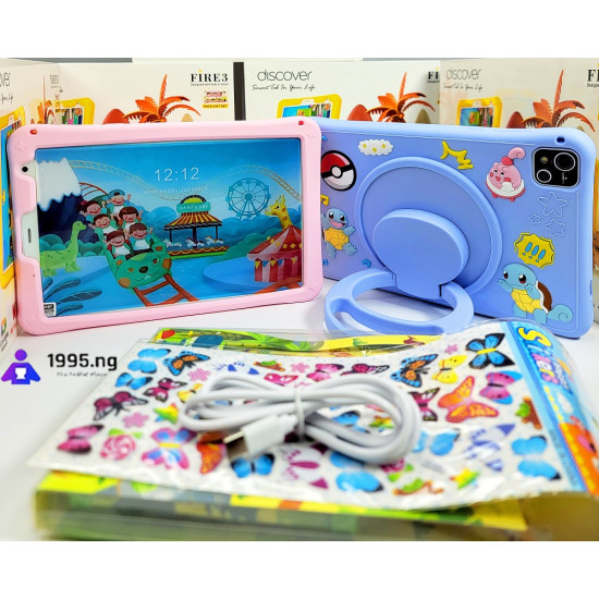 Discover  Fire 3  Educational Kids Tablet 8 Inches 6GB RAM 256GB