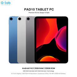 Gtab PAD10 8GB RAM 128GB ROM Android 14 Tablet Gtab PAD10 8GB RAM 128GB ROM Android 14 Tablet