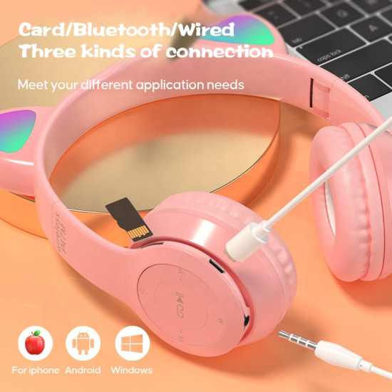 Atouch P47M Noise Cancellation wireless Headset