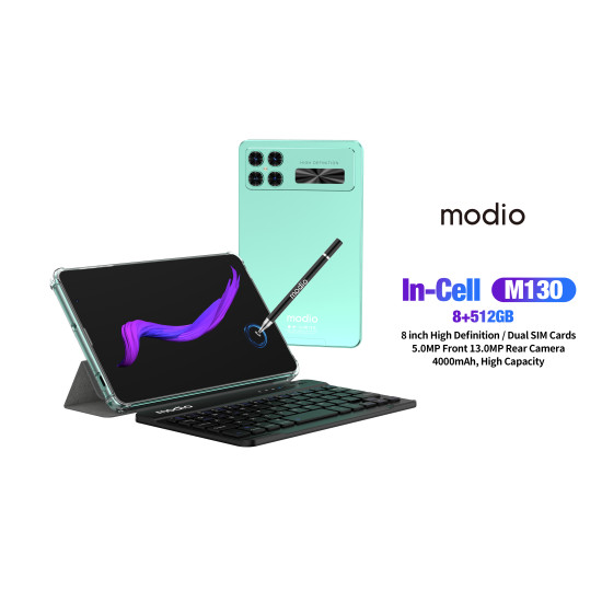 Modio M130 Tablet PC - 8 inches -8GB 512GB