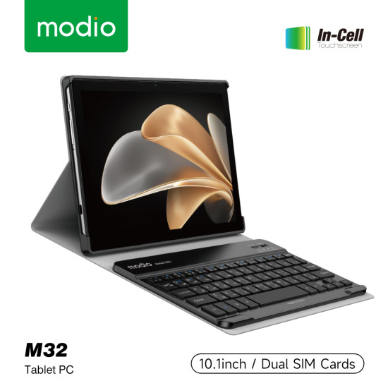 Modio M32 8GB 512GB Android Tablet With Keyboard - In-cell display