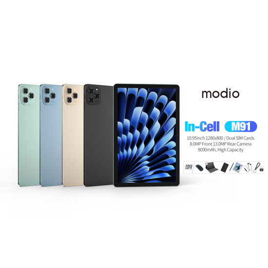 Modio M91 android Tablet PC - 11 inches -12GB 512GB