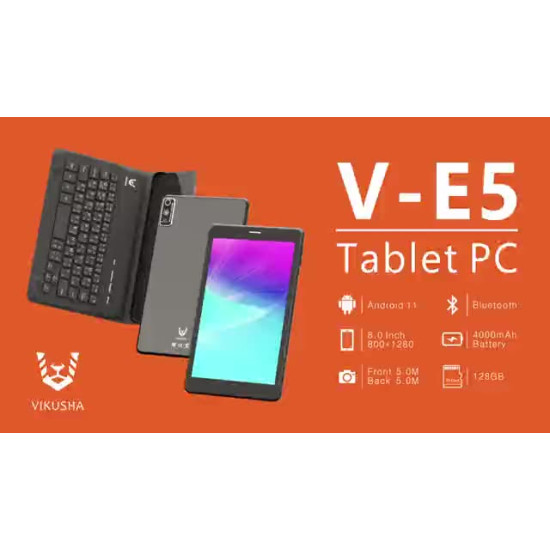 VIKUSHA Tablet V-E5 Android 11 Tablet PC