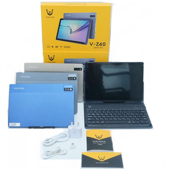 VIKUSHA VZ-40 Smart Android Tablet PC - 4GB RAM 64GB ROM