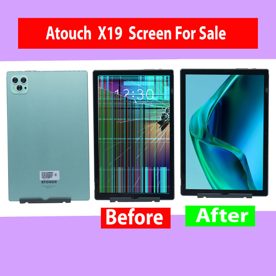 Atouch X19 Pro,  X19 Life, X19 Ultra Tablet Screen