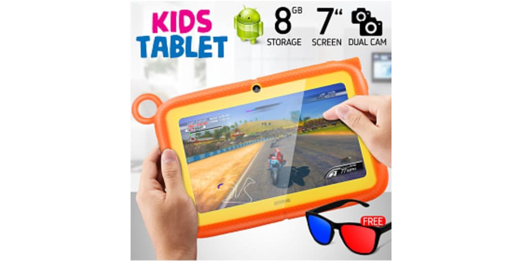 Atouch K88 7 inch, 8GB, Android Kid