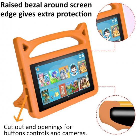 Light Weight Shock Proof Case-Pouch with Stand for Amazon Fire 7, HD 8, HD 10