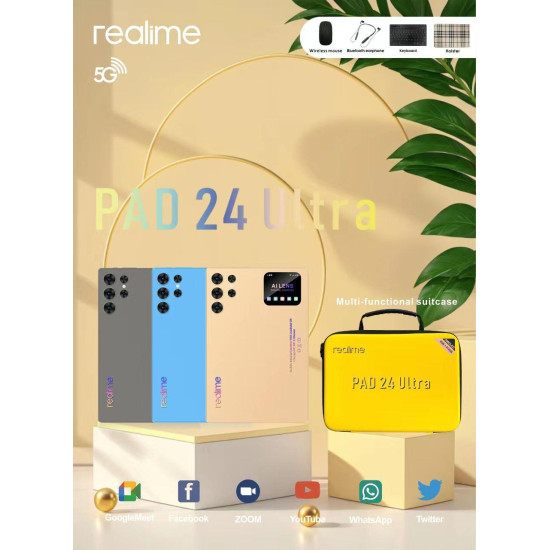 Realime Pad 24 Ultra 8GB 512GB Tablet PC