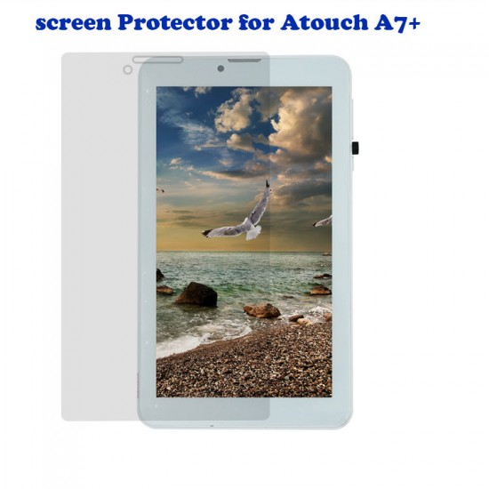 Atouch A7+  7 inches Tempered Glass Screen Guard 