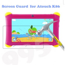 Atouch K86  7 inches Tempered Glass Screen Guard  Atouch K86  7 inches Tempered Glass Screen Guard