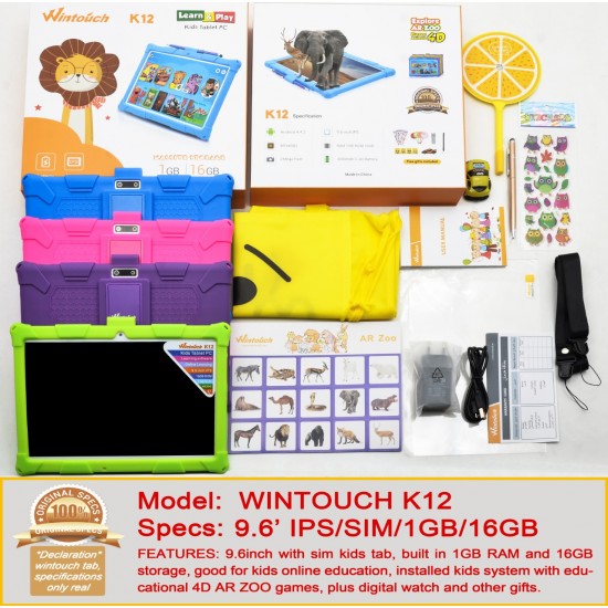 Wintouch K12 10 inch Android Dual sim Kid's Tablet