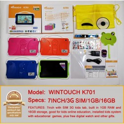 Wintouch K701 Kids Educational Android Tablet  Wintouch K701 Kids Educational Android Tablet